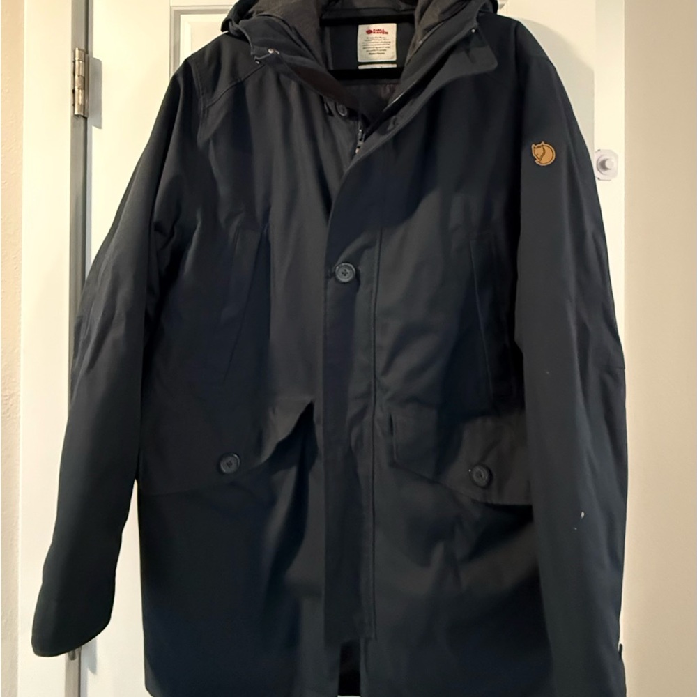 Fjallraven Kiruna Lite Men's Navy Jacket